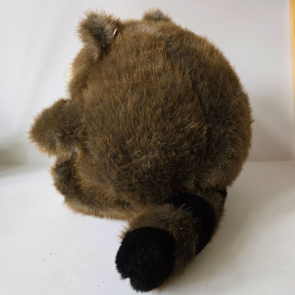 Mary Meyer Plush Raccoon Stuffed Animal Toy 10" Brown Eyes - Picture 16 of 16